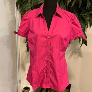 (EUC) Express Design Studio Short Sleeve Shirt